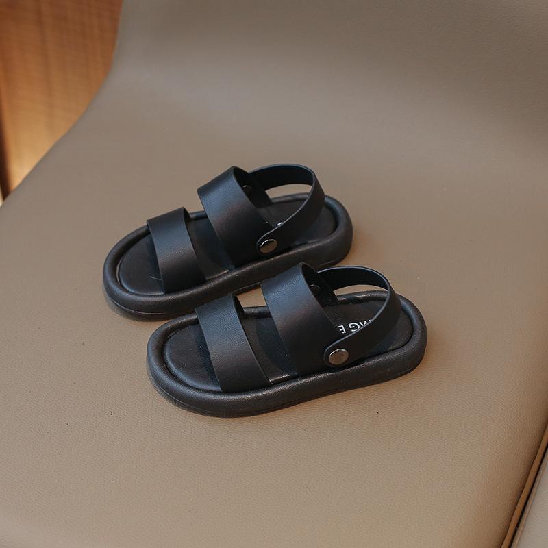 

Toddlers Boys Girls Sandals Summer New Children Casual Beach Shoes Kids Fashion Sandals Anti-sliperry Soft-soled Sports Sandals 25