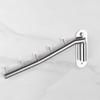 Wall Mounted Rotating Coat Hooks Stainless Steels Clothing Drying Rack Clothes Hanger  Bathroom