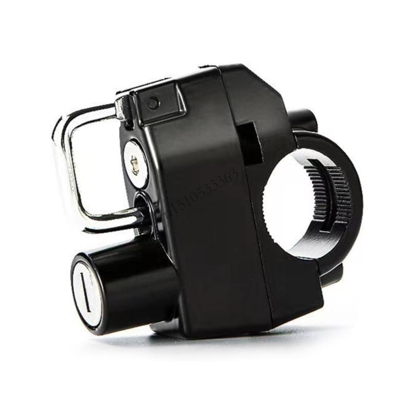 090E Motorbike Handlebar Safety Lock Universal Parts Helmet Security Lock with 2 Keys for Motorcycle Electric Vehicle China Mainland
