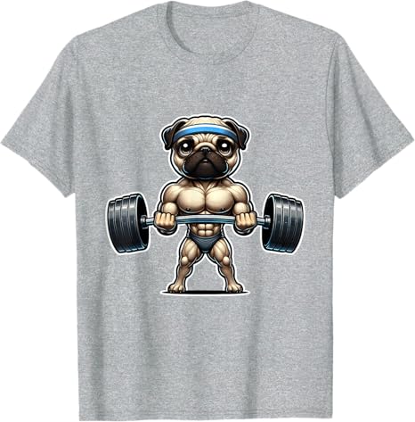 Trochu padne Trochu tlustý Vtipné Posilovna Roztomilý Panda Retro Tričko Fitness Sval Pug Vzpírání Pes Kreslené Tričko Novinka Dárek Y2k Bavlna