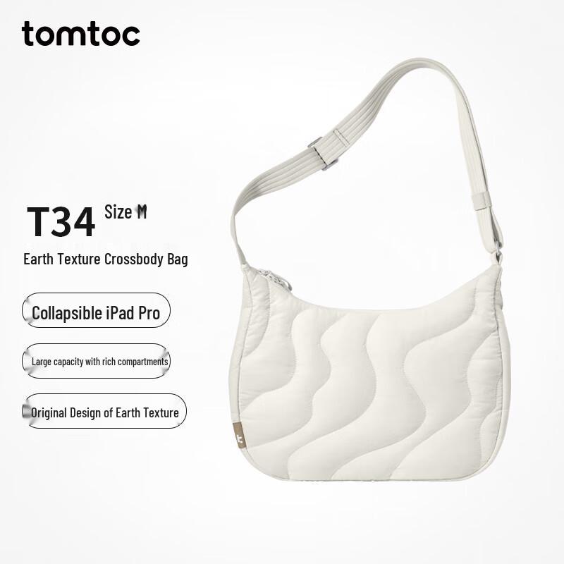 tomtoc Women s Stylish Crossbody Bag M (fits iPad Pro)