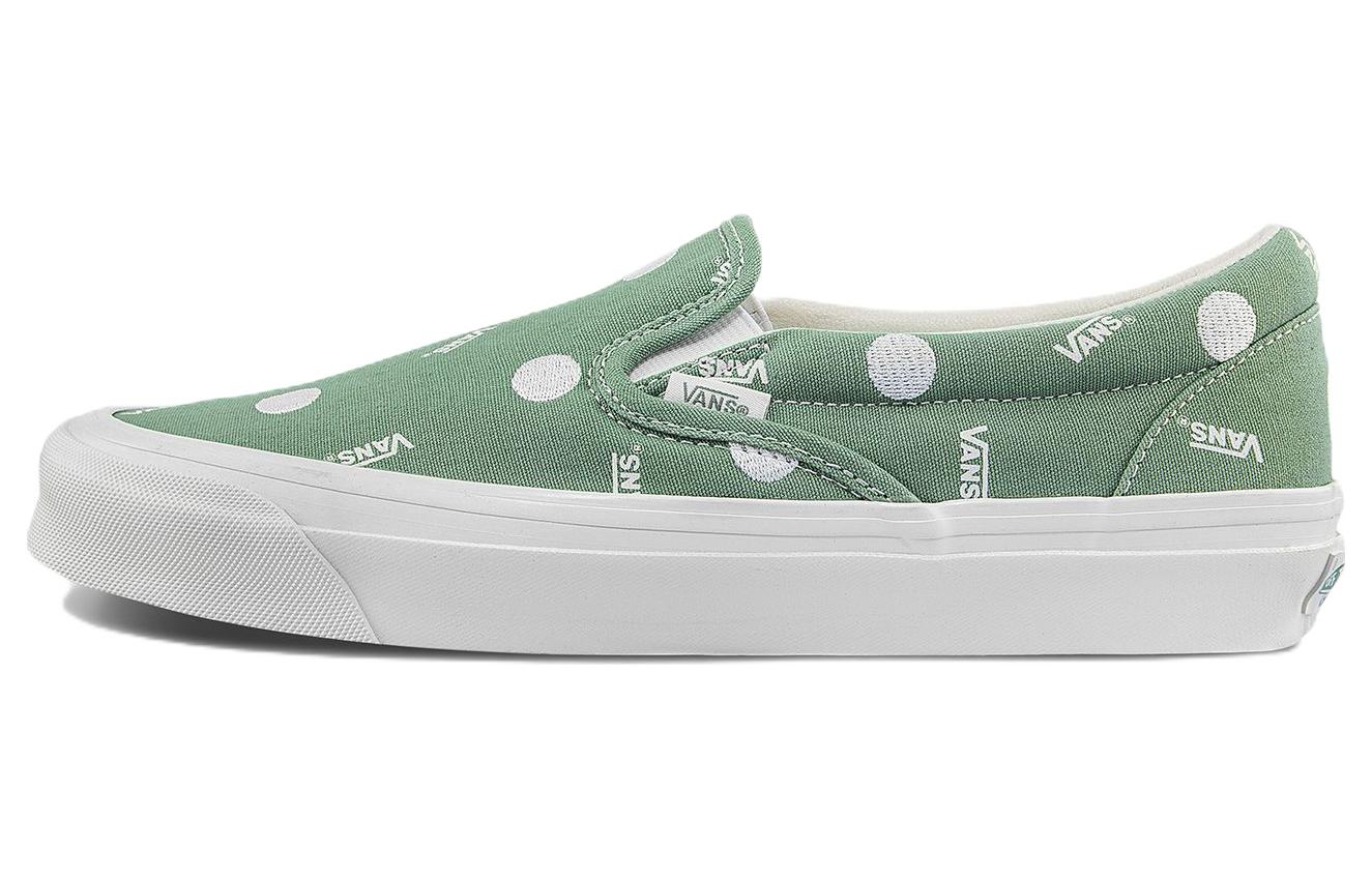 Слипоны Og Classic Vans Lx  Горошек - Зеленый  VN0A45JKLDN 41