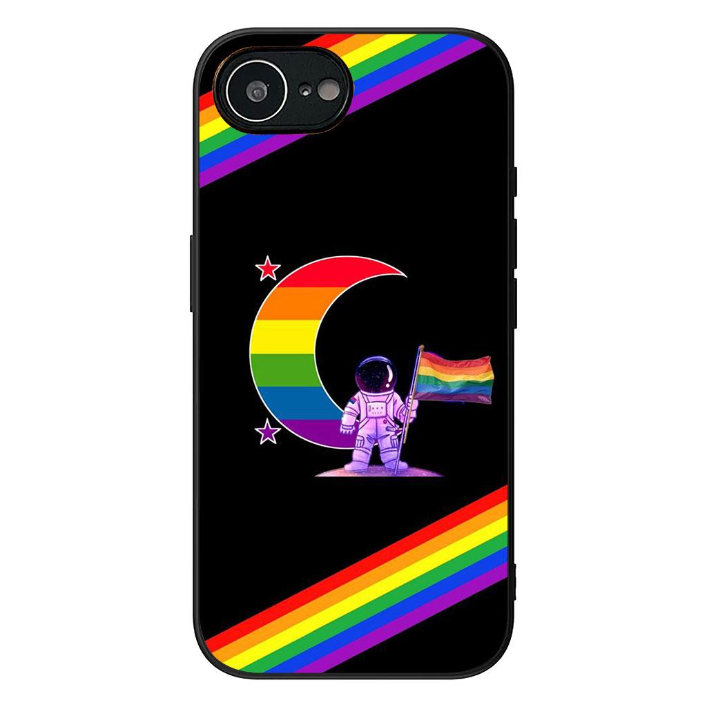 for Motorola Moto G54 G05 G24 G45 G55 G75 G85 G15 G57 G86 Power Edge 50 30 Ultra Fusion neo Pro Case love is love Rainbow LGBT