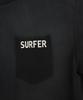 1011 GALLERY Faded Surfer T-Shirts - Black