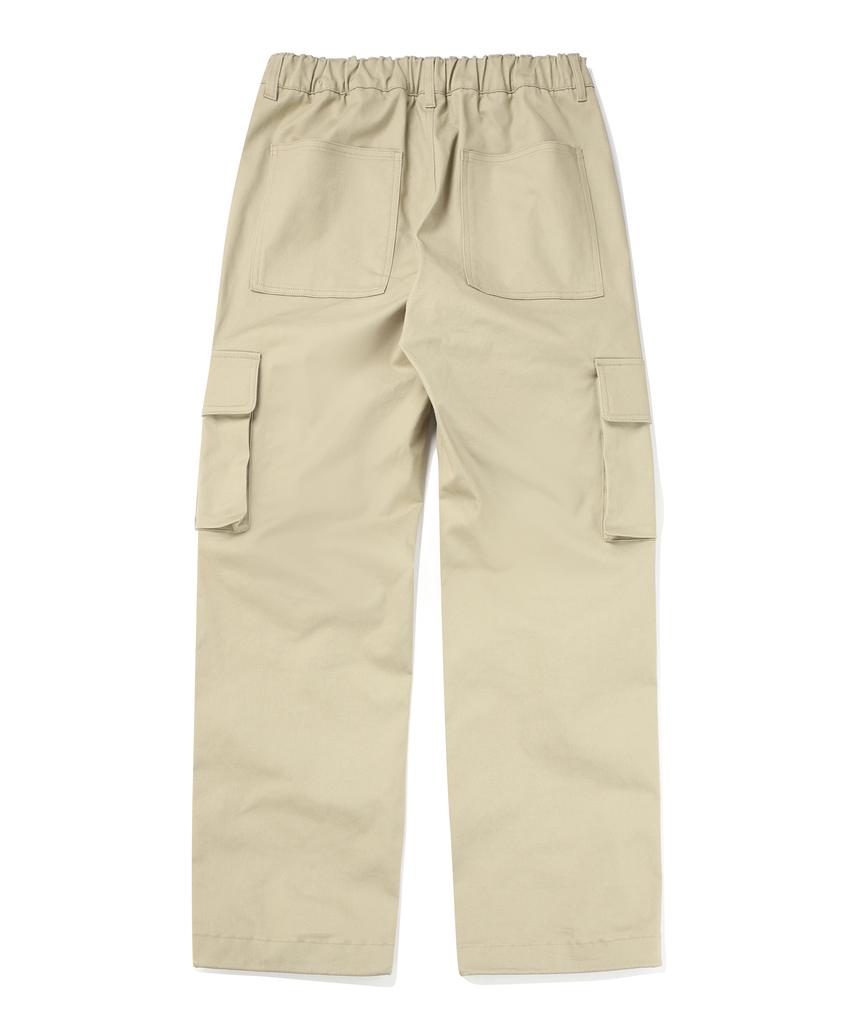 COLUMBIA UNIVERSITY Nyc Label Cp Multi Pocket Loose Fit Pants Heritage Beige