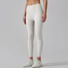 High-waisted Nude-feeling Yoga Pants for Women, Quick-dry, Tight-fitting, with Pockets, Suitable for Running and Yoga