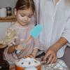 Silicone Cake Spatula for Kitchen Use 4Sets Pastry Brush