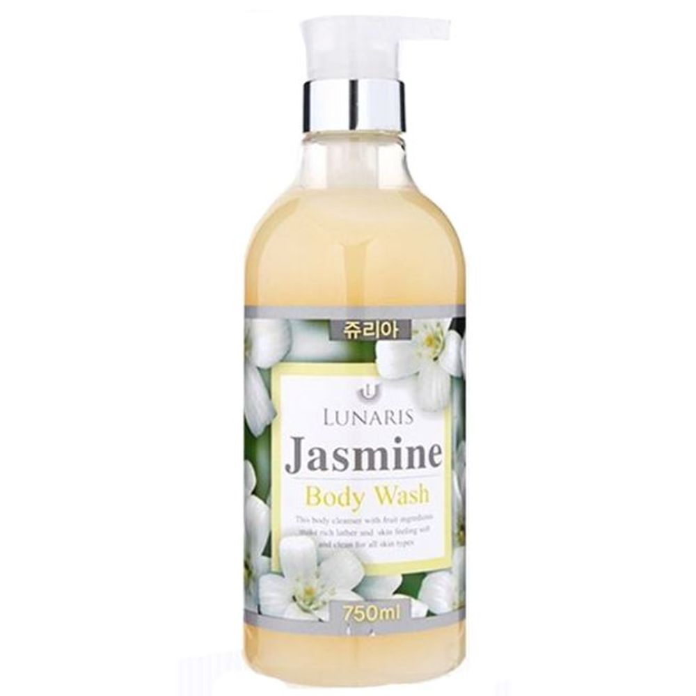LUNARIS SHTDFIFG Body Wash Jasmine Body Cleanser Body Shower 750ml