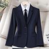 Fashion Ladies Blazer Women Long Sleeve WomenBusiness Work Wear Slim Formal Jacket for Autumn