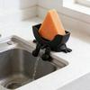 Cute Sponge Holder with Drainage Funny Peeing Sponge Stand Countertop Sponge Holder Keeps Your Sponge Dry And Smiling for Kitchen Sink