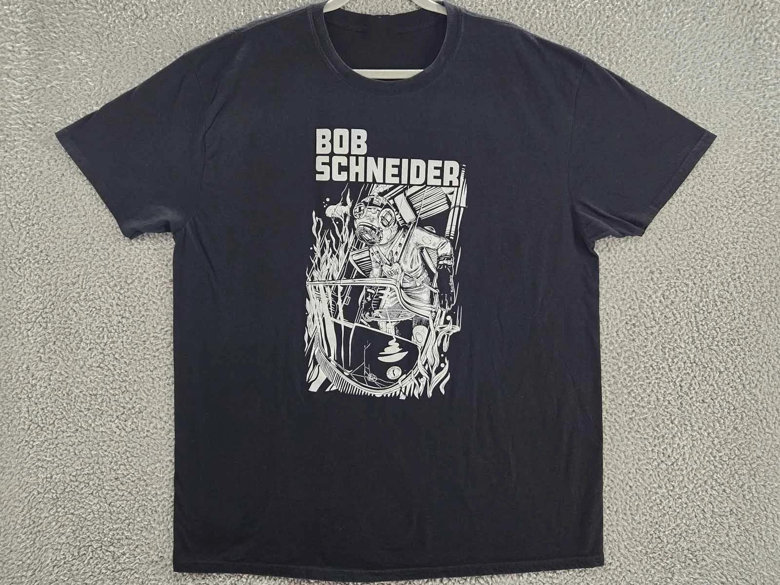 Bob Schneider Lake Michigan Diver Graphic Shirt Black Unisex S-5XL Go211 S разноцветный