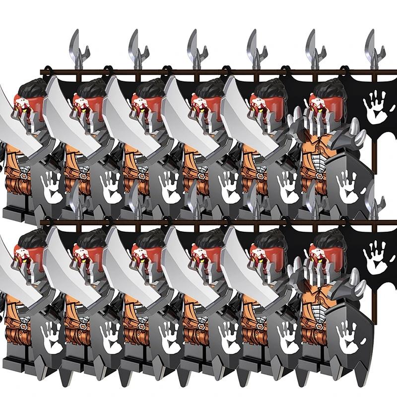 Středověký voják legie minifigurka stavební kostka montážní hračky