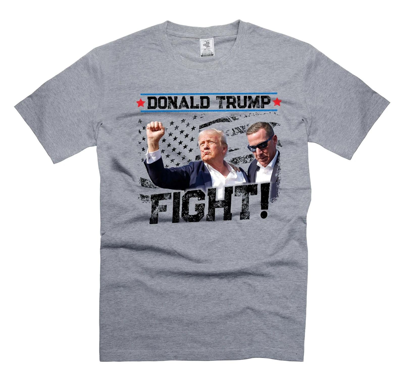 Donald Trump Fight Shirt PA Rally Shirt Trump Fist Pump Shirt Trump 2024 Tee L