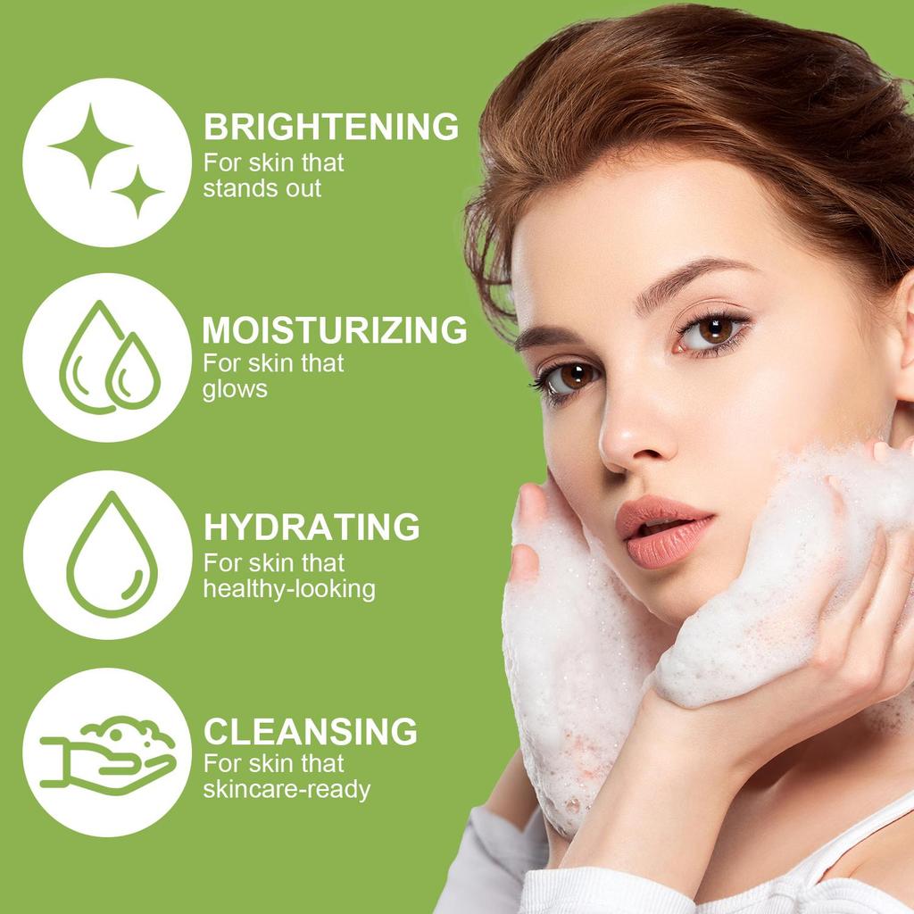 Kojic Acid Soap-For Face and Hands Skin - Deeply Nourish and Moisturize Skin - Cleaning Skin Dirt & Oil and Brightening Skin,100g