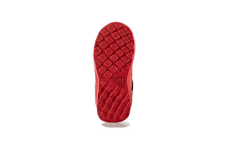 adidas Rapidarun I Spider Man Slip Resistant Slip Resistant Low Top Toddler Shoes Red Black Infant And Toddler S81132