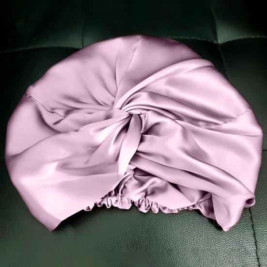 Women Nightcap Soft Comfortable Faux Silk Bonnet Gentle Night Sleeping Bonnet Hair Protection Supply