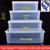 ZISIZ Transparent Plastic Food Storage Container