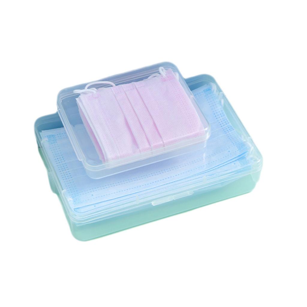 Carrying Mask Storage Box Moisture Proof Cleaning Box Filter Convenient Clean