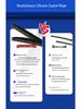 Universal Three-Section Silicone Wiper Blade