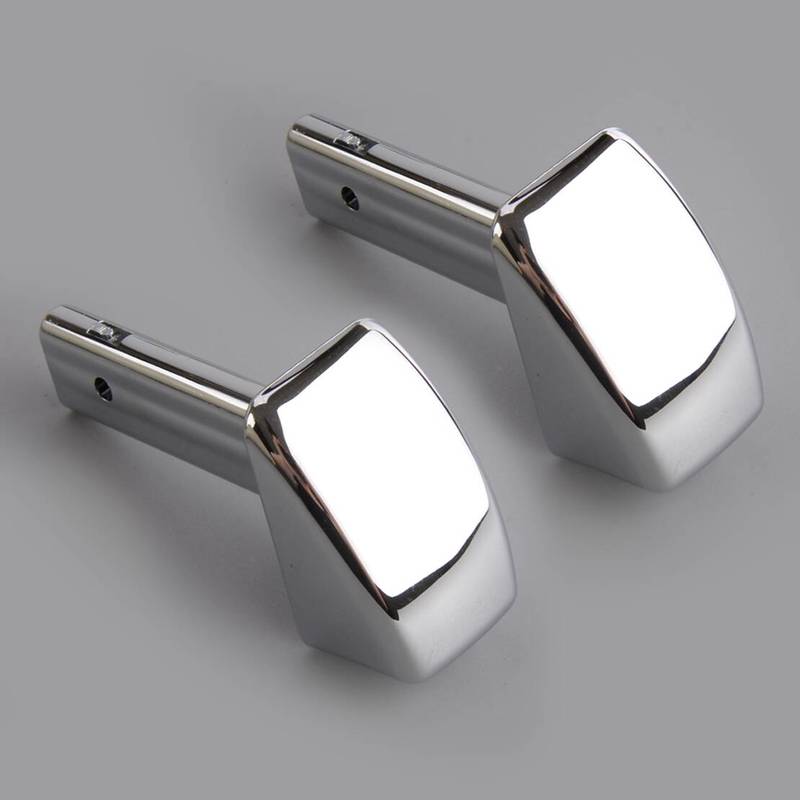 

2pcs Silver Seat Release Knob Adjust Button Fit For Maserati Grancabrio Granturismo 980145120