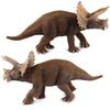 English Picture Details Dinosaur World Figure Doll Model Toy Triceratops Broken Mouth Dragon Ornament