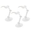 10pcs Action Figure Stand Plastic Action Figure Display Holder Mini Doll Model Support Stand Easy