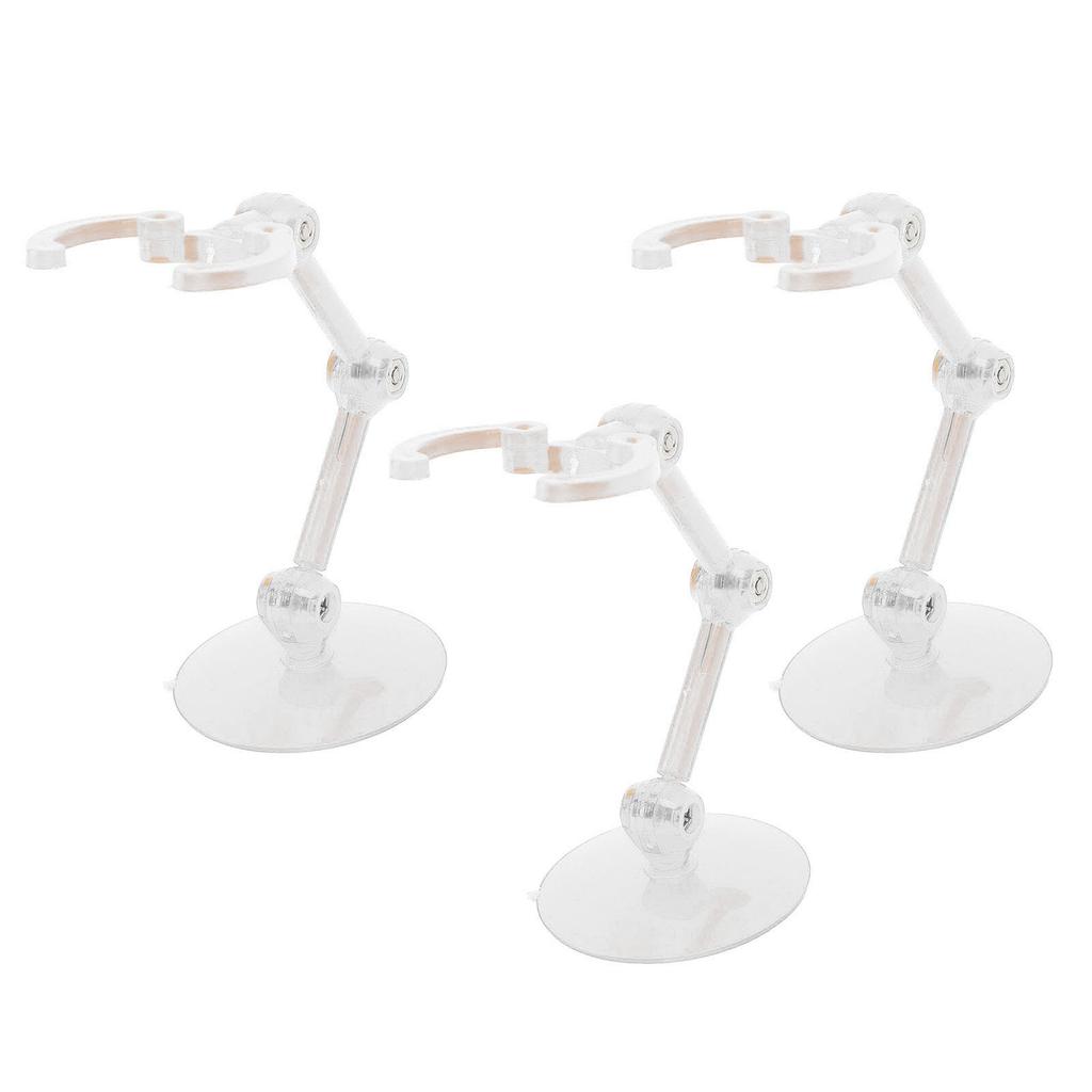 10pcs Action Figure Stand Plastic Action Figure Display Holder Mini Doll Model Support Stand Easy