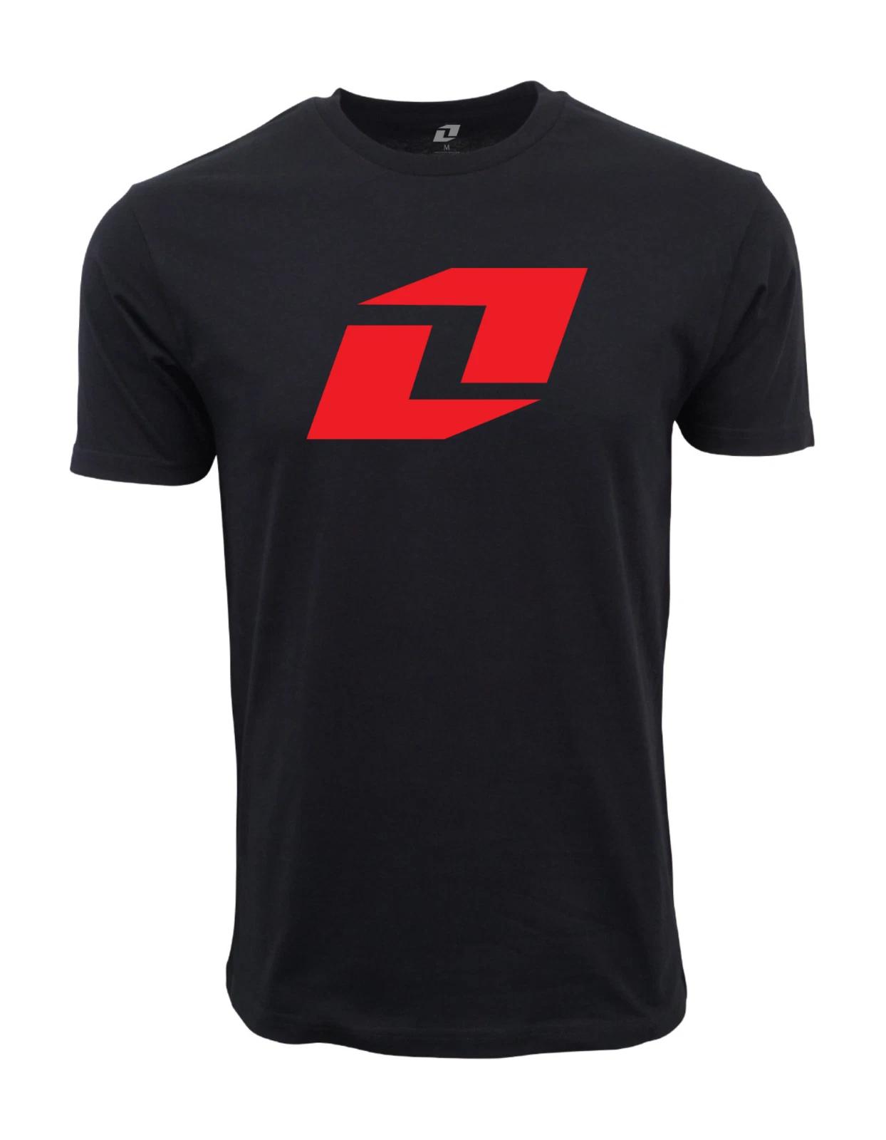 Unisex Adult Casual Graphic ONE INDUSTRIES ICON LOGO T SHIRT RED T-... S