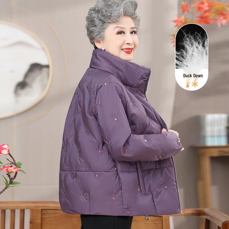 

DaTangFuRen Women s High-Collar Winter Down Jacket 5XL