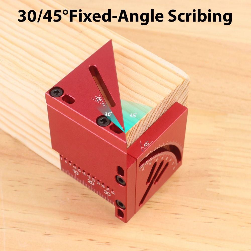 Multifunctional Square Dovetail Jig Angle Measurement Tool Accessories  DIY Enthusiasts