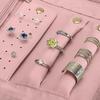 Fashion Jewelry Bag Portable Travel Storage Bag for Ring Necklace & Earrings Multifunctional Home Storage Organization