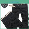Cargo Pants Men Workwear Cotton Multipocket Durable Casual For Autumn Season