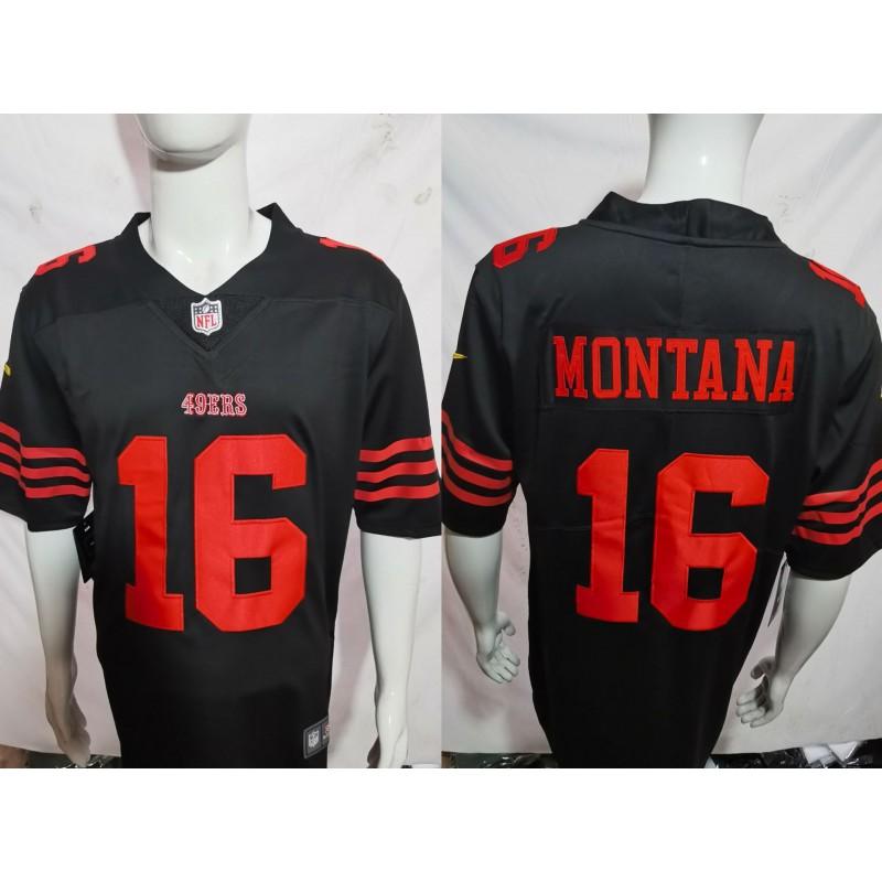 Camiseta de Manga Corta para Hombre de la NFL San Francisco 49ers Bordada Ropa del Equipo Ropa para Aficionados Equipación Deportiva