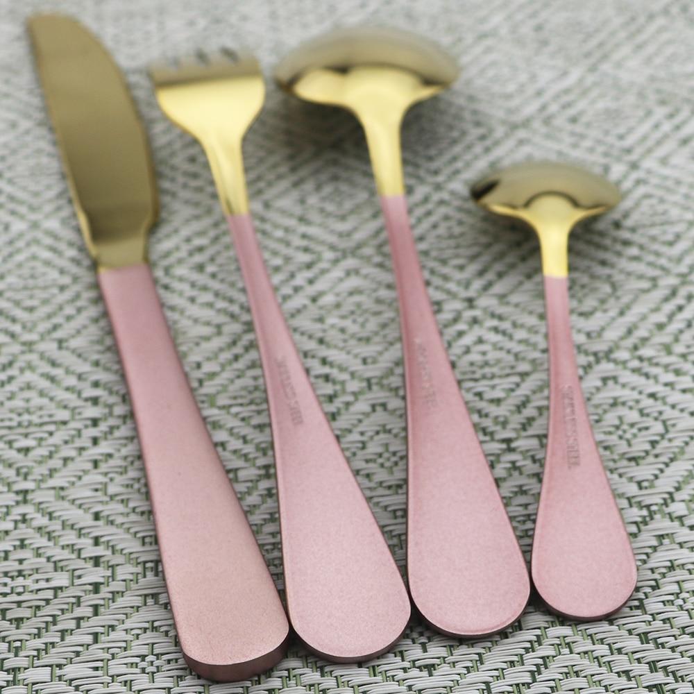 Золотой набор столовой посуды — фото 5