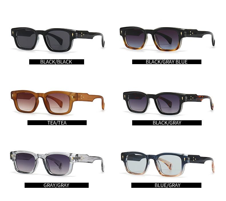 Modern Retro Artistic Anti-Blue Light Sunglasses - European & American Street Style