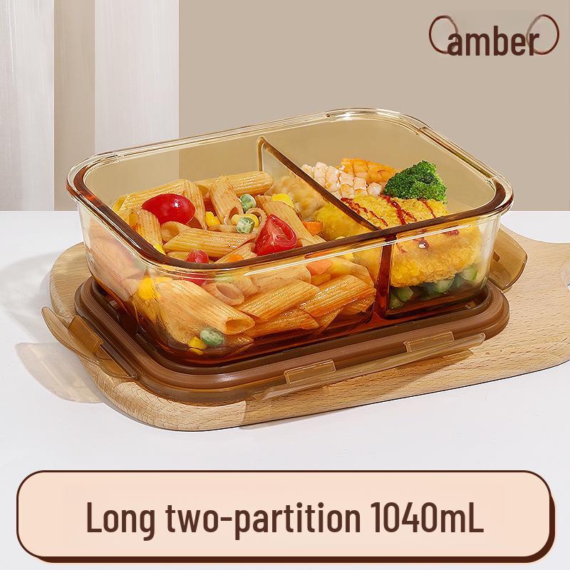 Mikrowellengeeignete Lunchschüssel aus Borosilikatglas mit Deckel