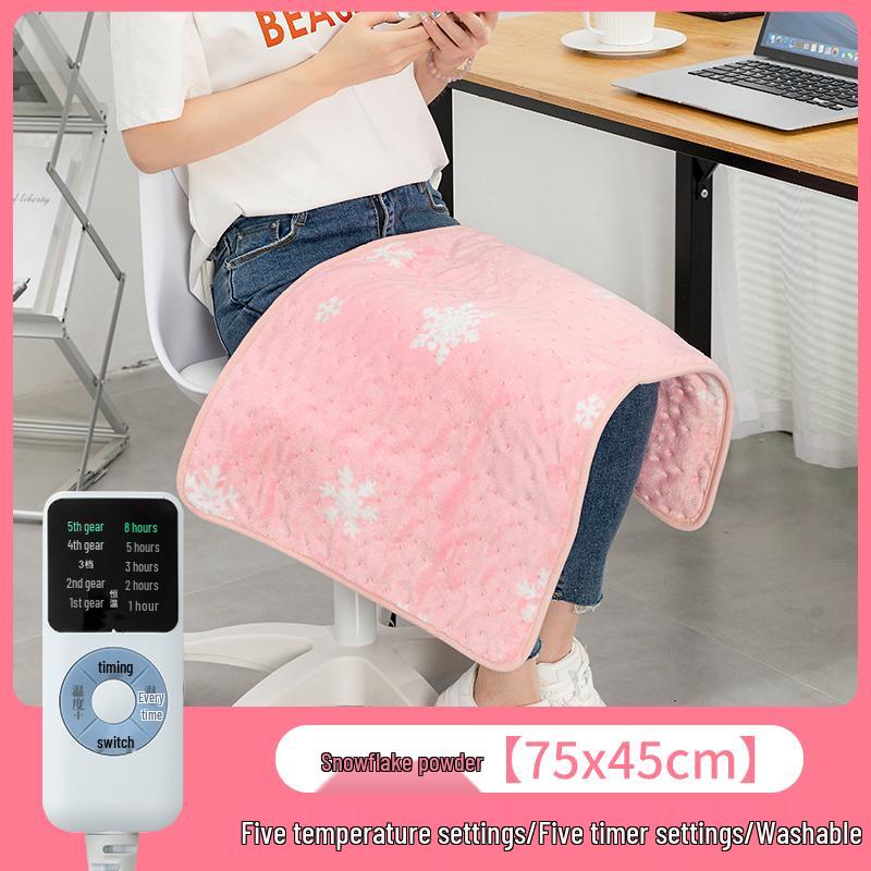 

Носимая электрическая согревающая накидка-одеяло для офиса: Спина, Талия, Ноги, Ступни и Комфорт Матраса Дивана