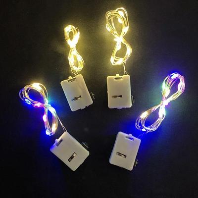 1M/2M LED Lichterkette Batteriebetriebene Mini-Feenlampe Weihnachtsbeleuchtung - Batterie im Lieferumfang enthalten