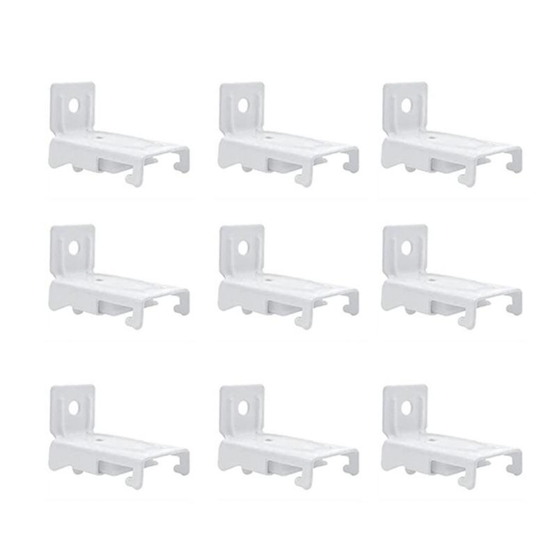 Flexible Curtain Rails 3Meter Ceiling Curtain Track with Rollers Clip Kits for Window Treatments In Homes and Offices