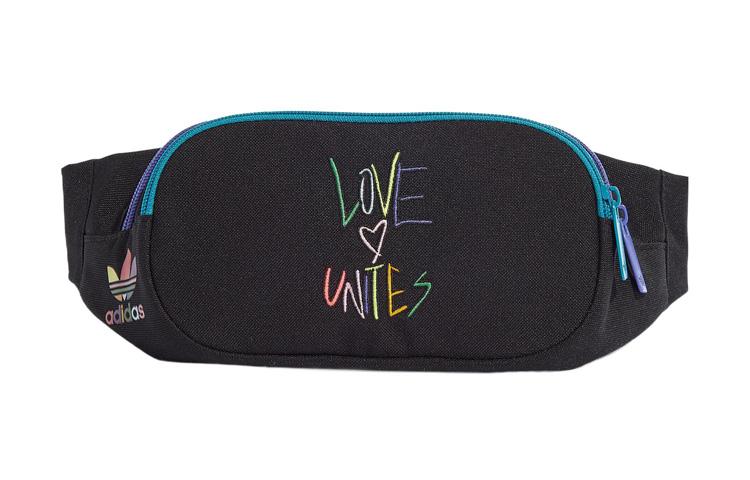 Adidas Originals Polyester Sling Bag, Crossbody Bag, Fanny Pack Regular Unisex Black HL1710