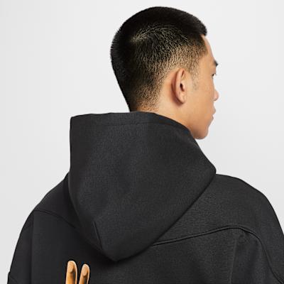 Men's Sweatshirt Nike Therma FIT LeBron Standard Issue Fleece Lined Basketball Hooded Loose Fit Sweatshirt