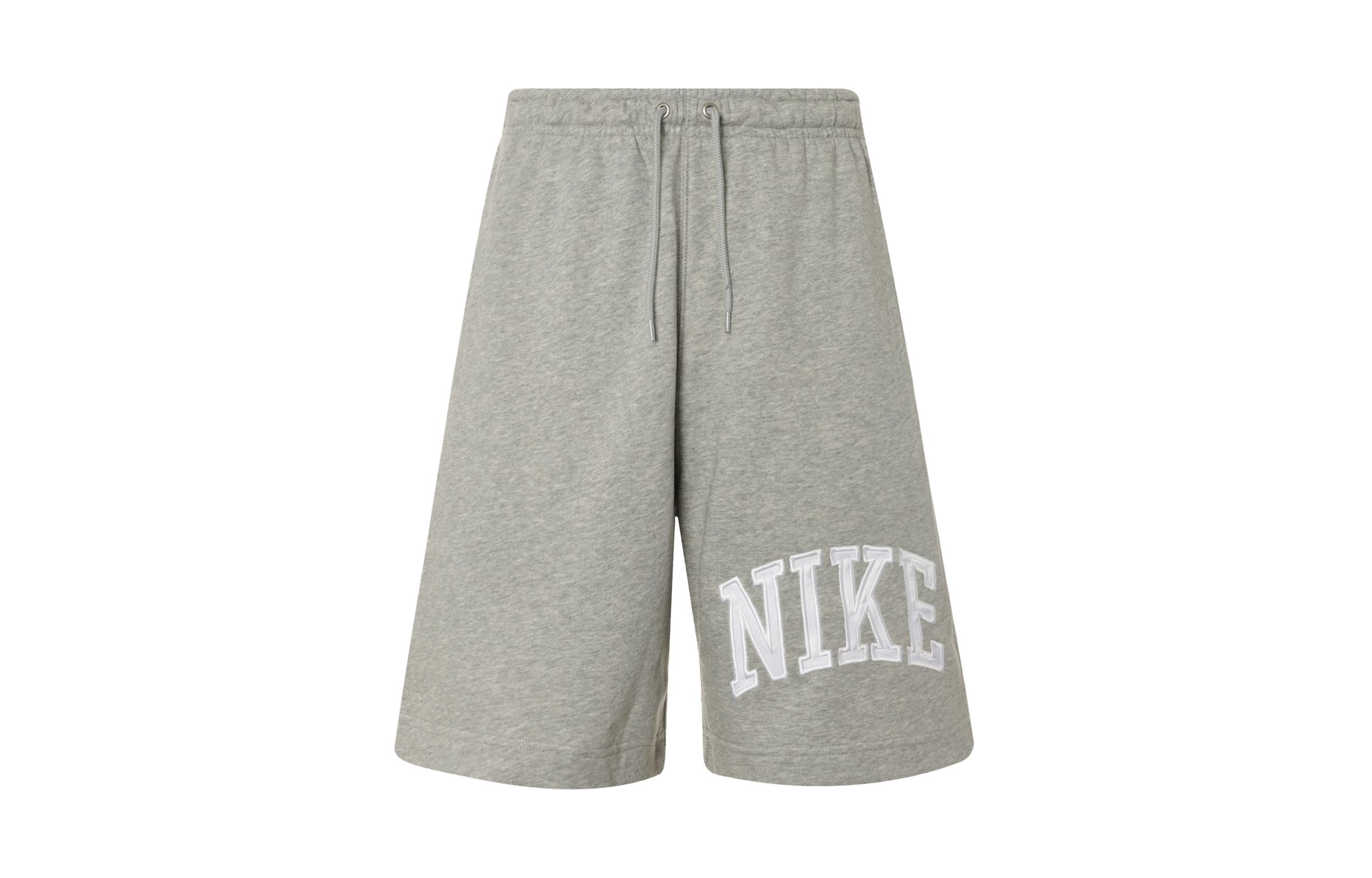 Nike Sportswear Casual Shorts Men s Dark Gray Heather/Light Smoke Gray/White FQ4093-063 L