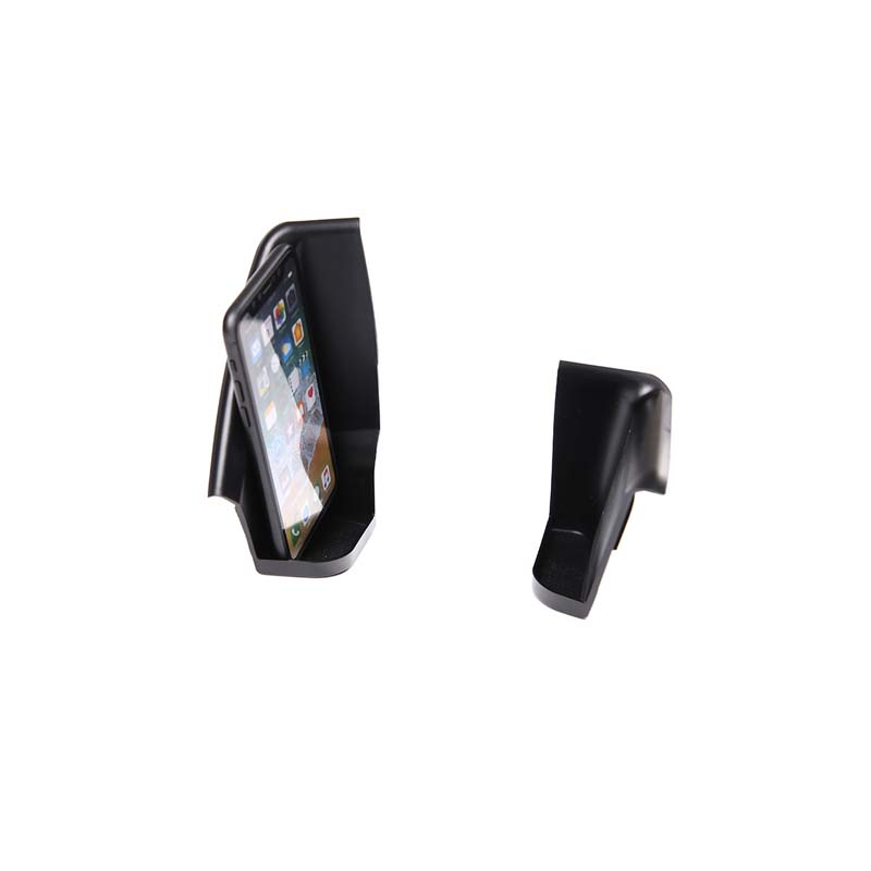 ABS Black For Mercedes Smart 451 Fortwo 2009-2015 Car Door Storage Box Handle Armrest Storage Case Car Interior Accessories