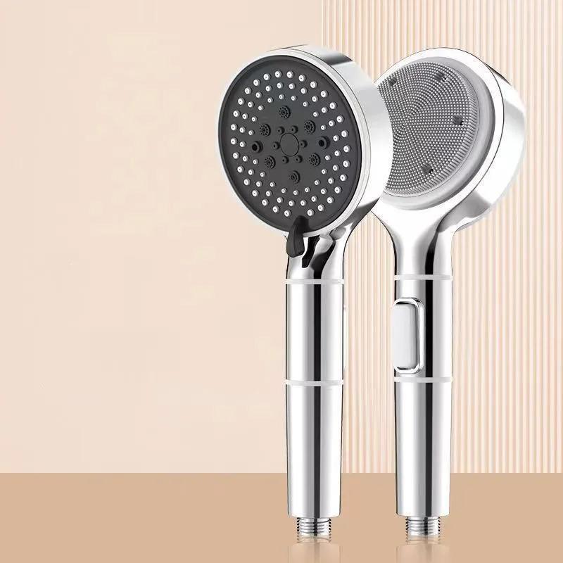 Luxury Black Shower Head Set 5 Functions Handheld Shower Head  Rainfall Showerhead Bathroom High Pressure Hand Shower Head