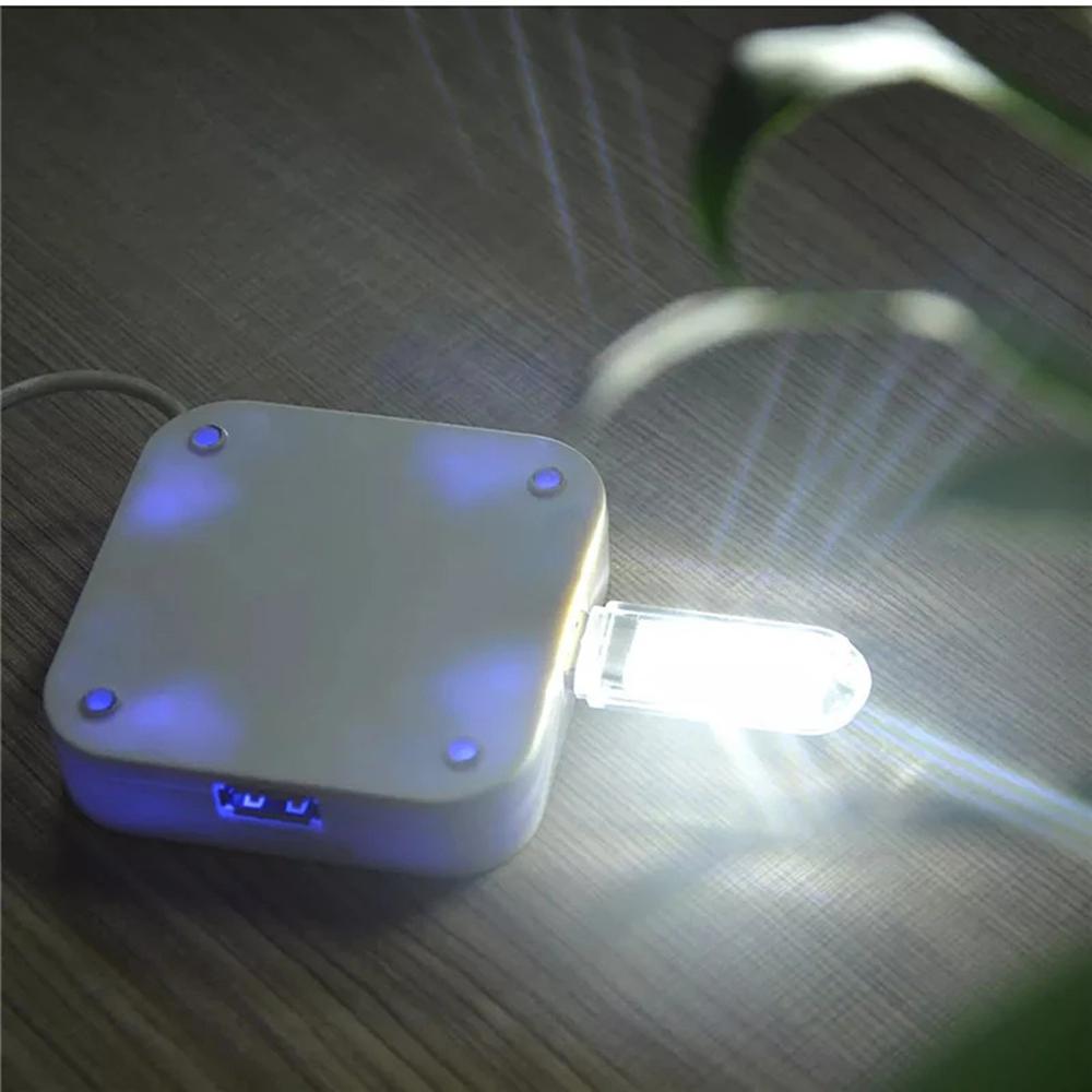 8LEDs Mini USB Light 3LEDs Warm White Book Light USB LED Lights Reading Book Lamp USB Night Light