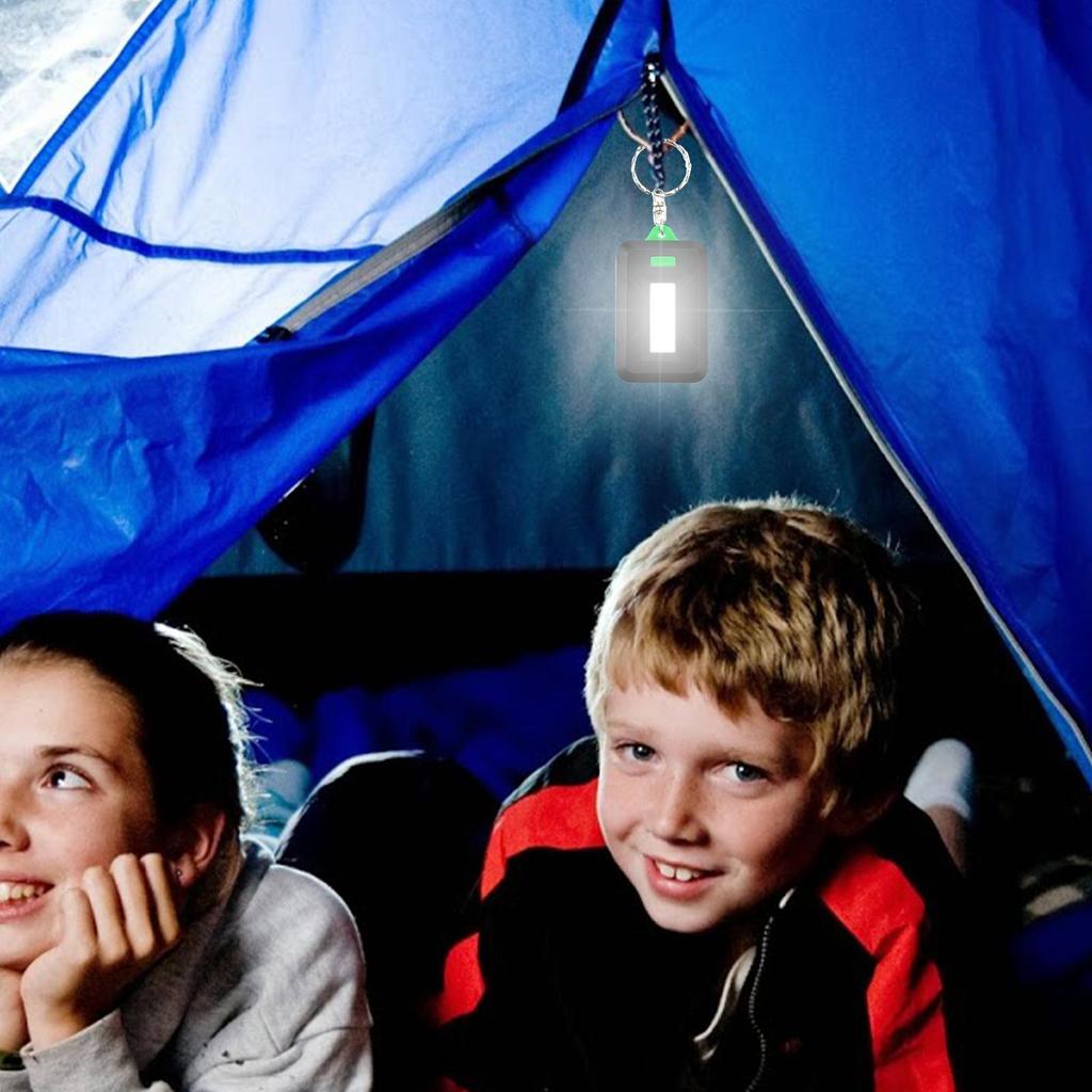 Mini COB Taschenlampen Leistungsstarke 3W Helle COB Taschenlampen Tragbares Taschen-LED-Licht Schlüsselanhängerlicht Drei Modi