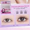 DIY Glue Free False Eyelashes Segmented Individual Cluster Eyelashes  Cosplay Party
