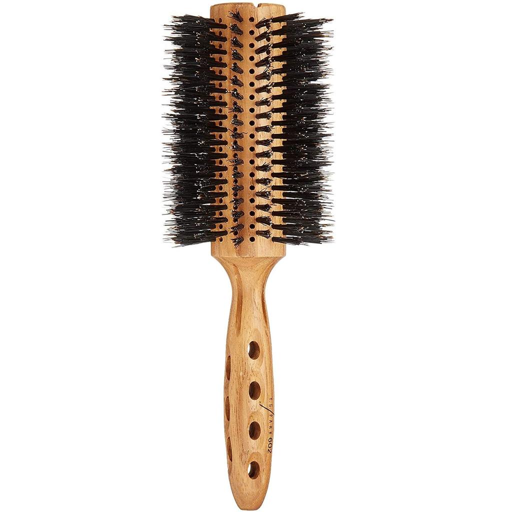 YS Park Professional YS Park Straight Shine Styler Brush 1 Brush YS-602 Hairbrush, Brown,