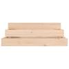 Vidaxl Donica, 78X78X27 Cm, Lite Drewno Sosnowe