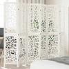 VidaXL Room Divider 6 Panels, Room Separator, Privacy Screen, Living Room Bedroom Screen, White Wood 358746